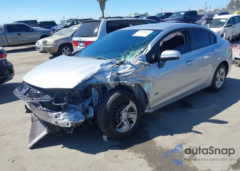 2014 Honda Civic Lx z USA, uszkodzony, nr VIN 19XFB2F51EEZ10138